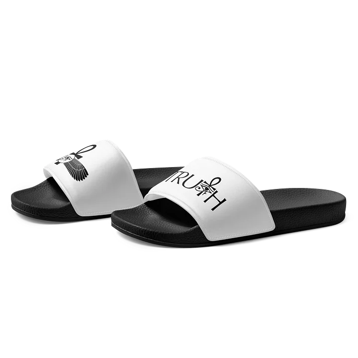 Kemetic/Ma'atian Vibes - Blackout Women's Slides product image (1)