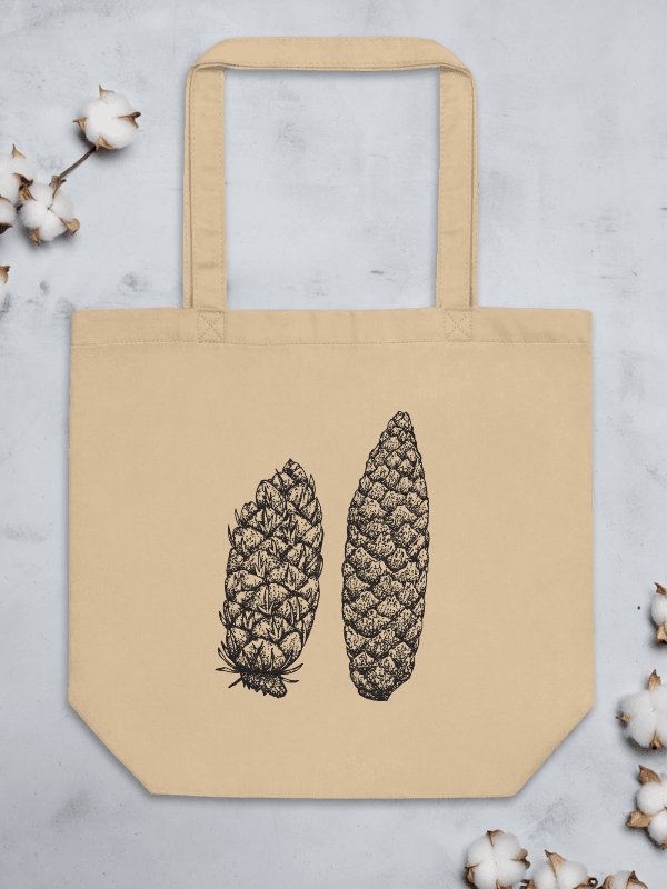 Organic Pine Cone Tote Bag product image (3)