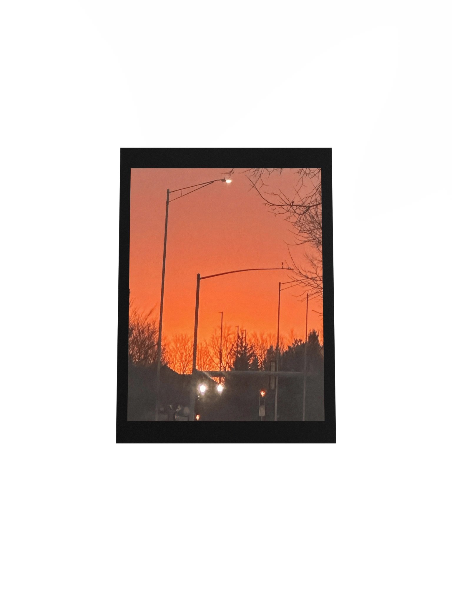 Orange Sunset Vibes Poster product image (4)