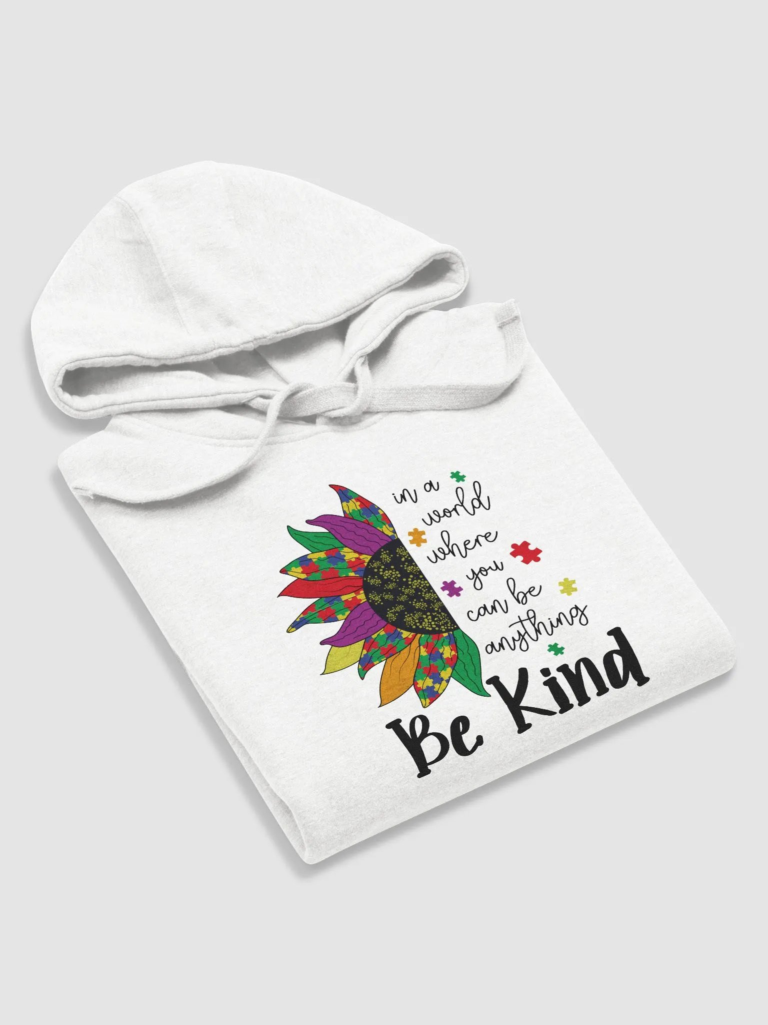 Vibrant Sunflower Autism Awareness Hoodie product image (5)