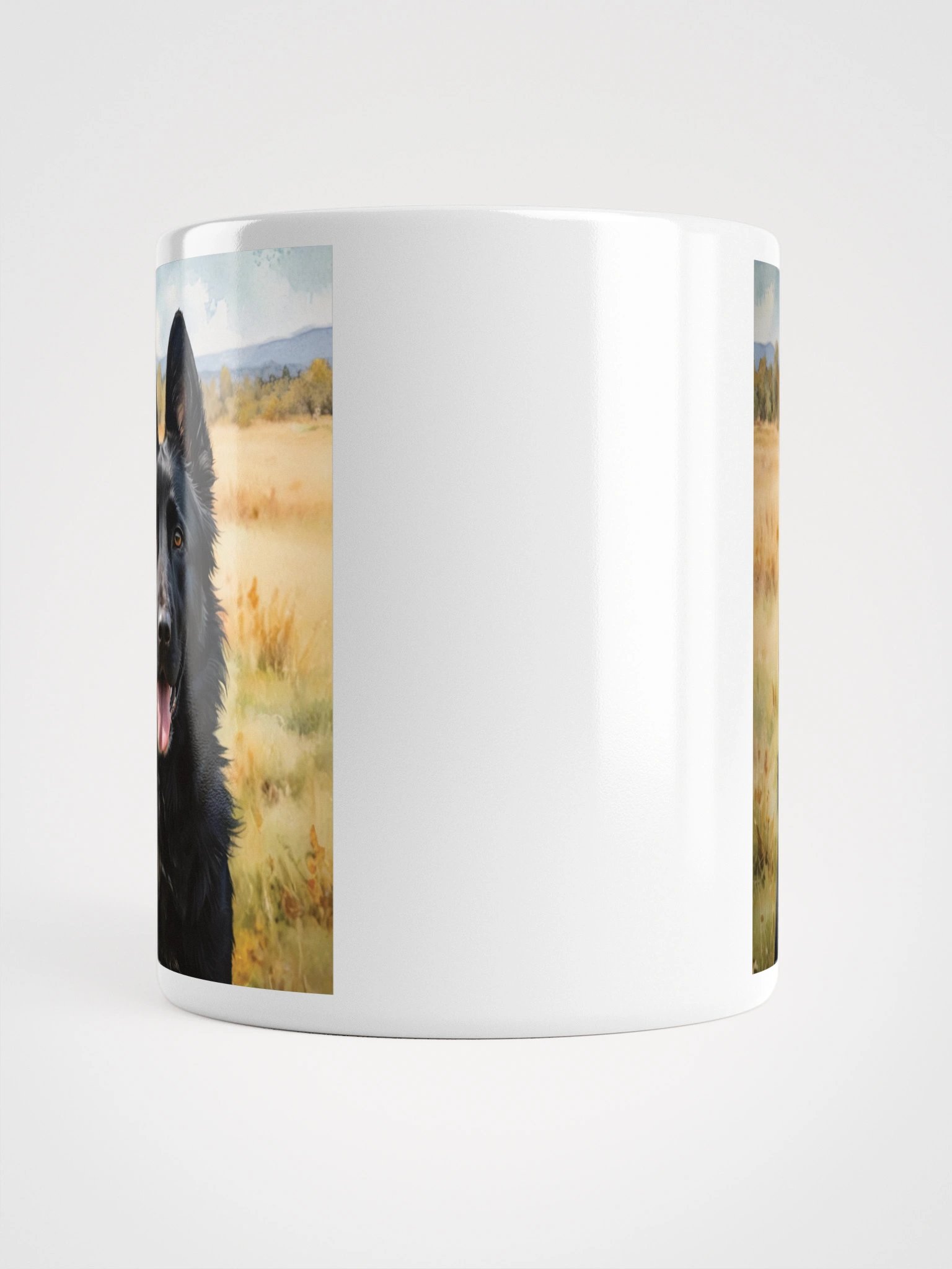 Black German Shepherd | Dog Coffee Mug product image (4)