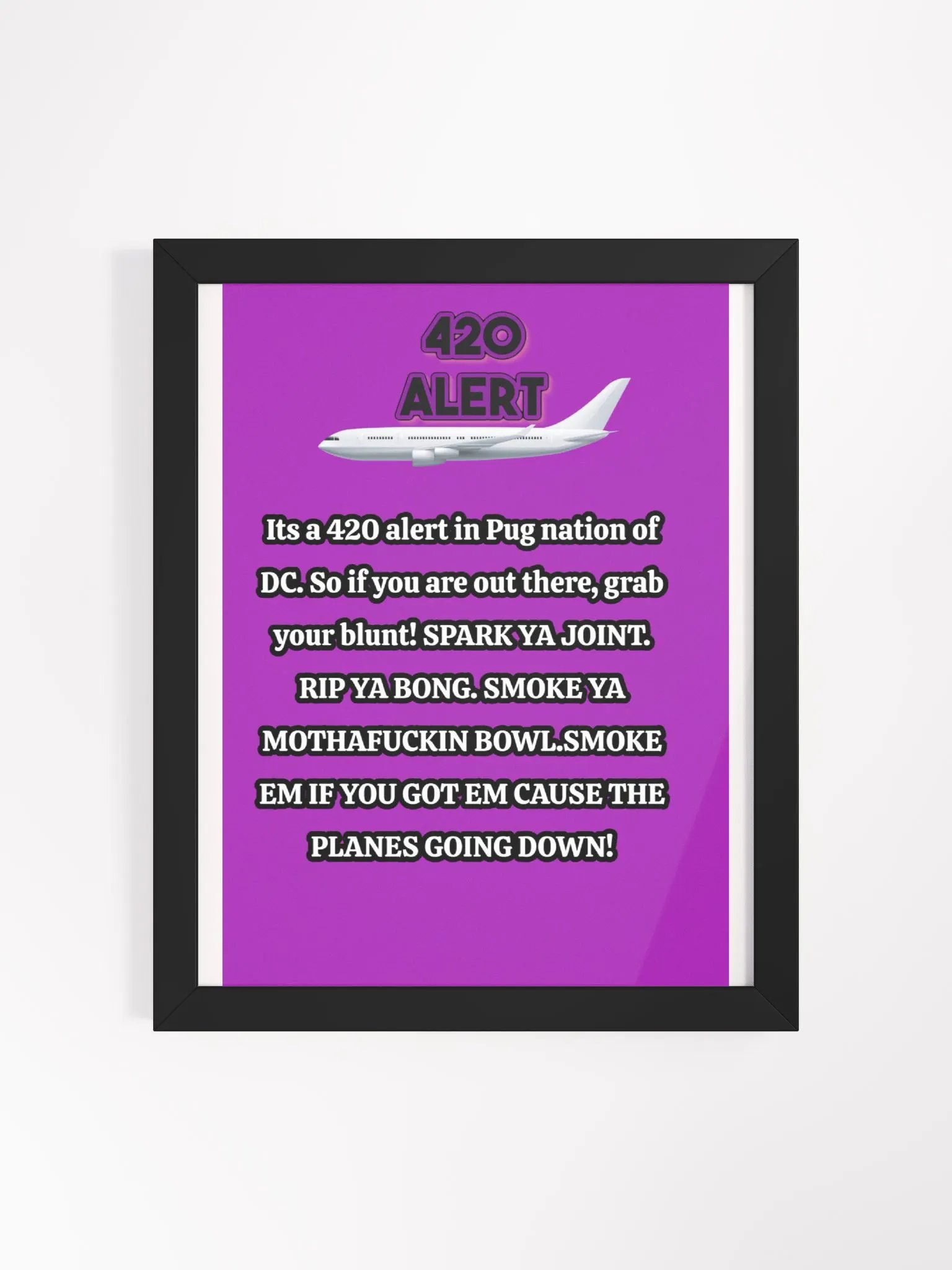 Pug Nation Slogan Poster product image (3)