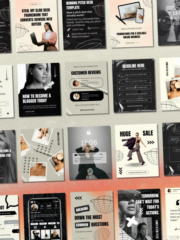 MRR/PLR Instagram Templates for Coaching product image (3)