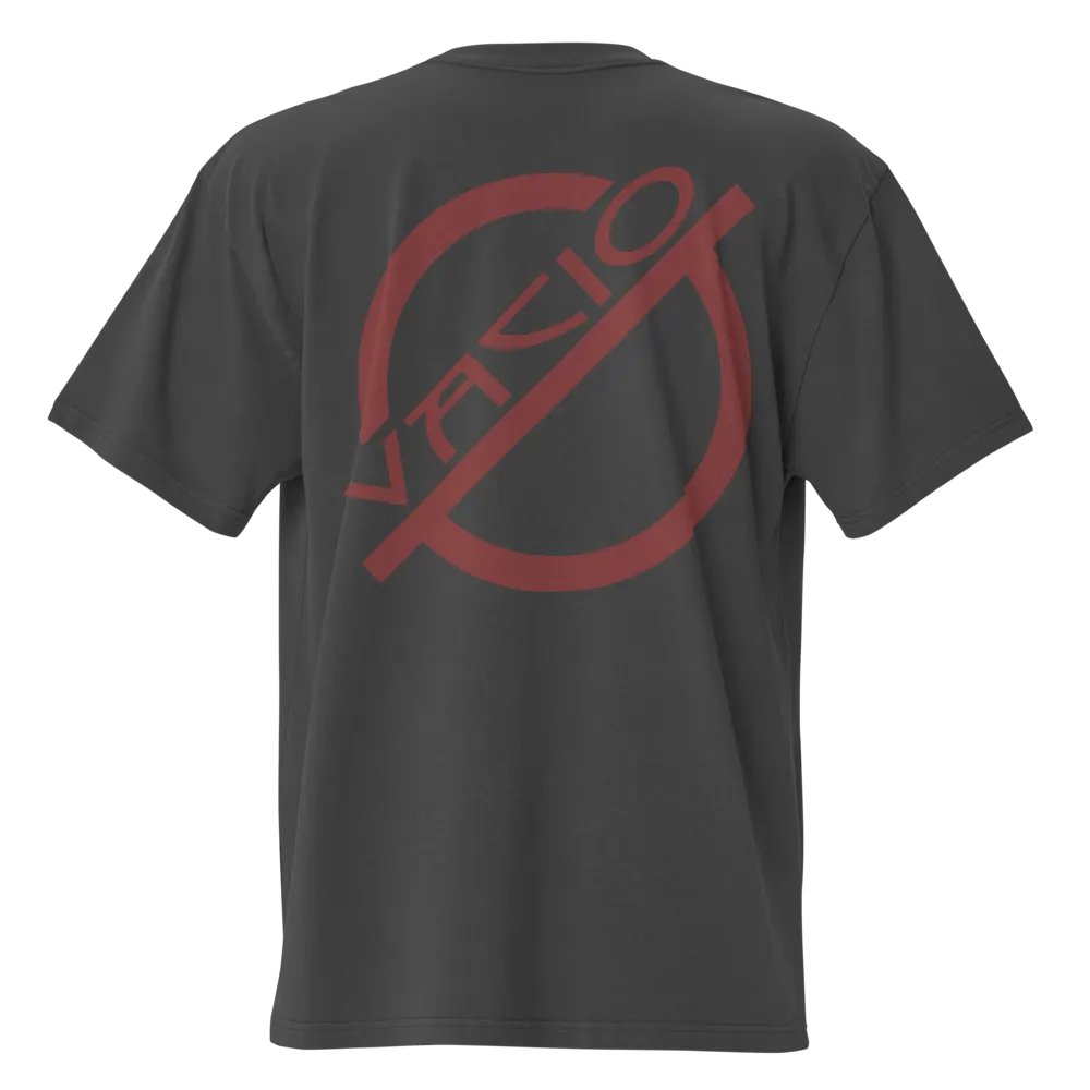 VACIO {NULL} Logo Oversized Faded T-Shirt product image (1)
