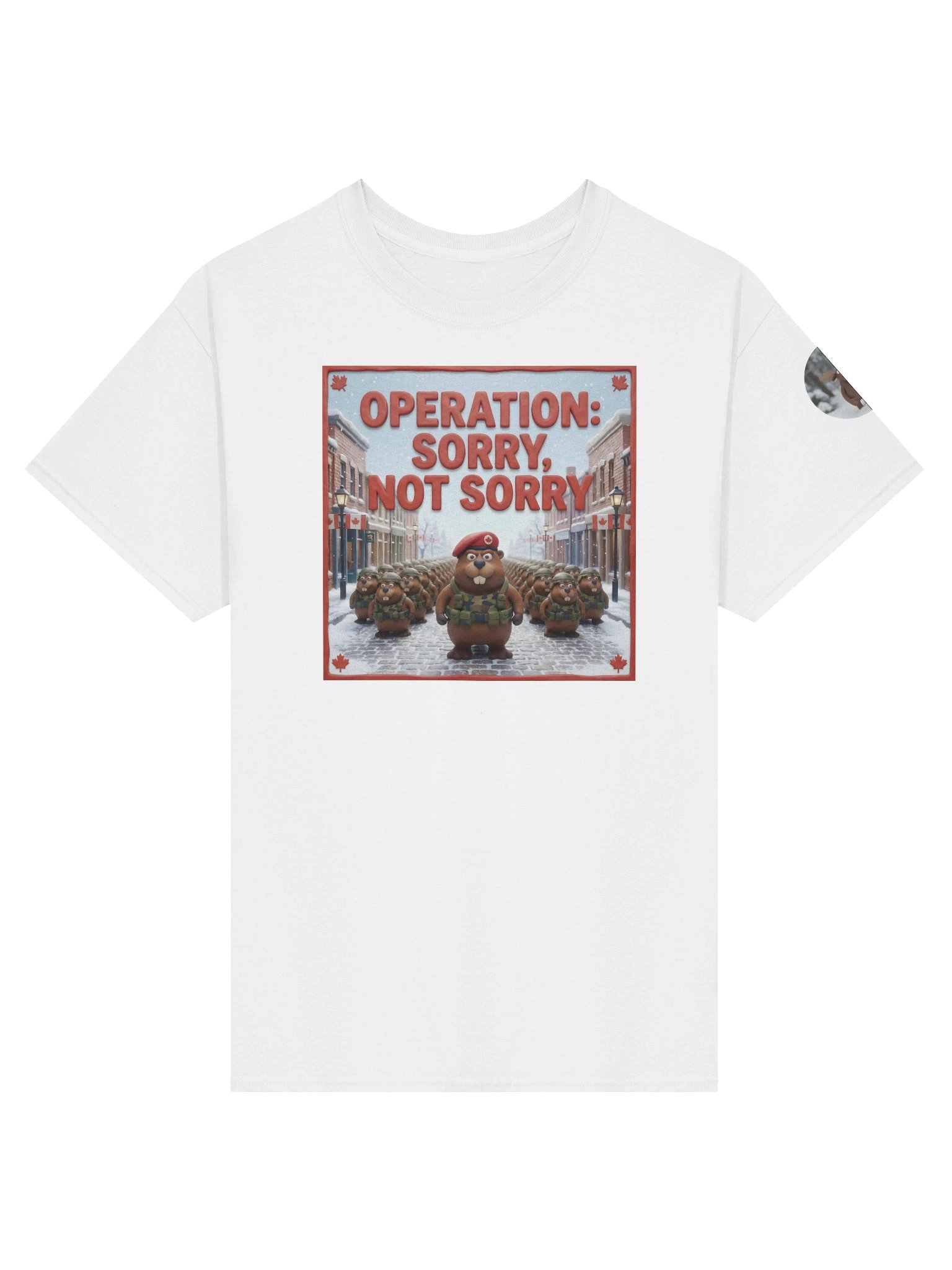 Operation: Sorry | Command Center Heavyweight Tee (White) product image (1)