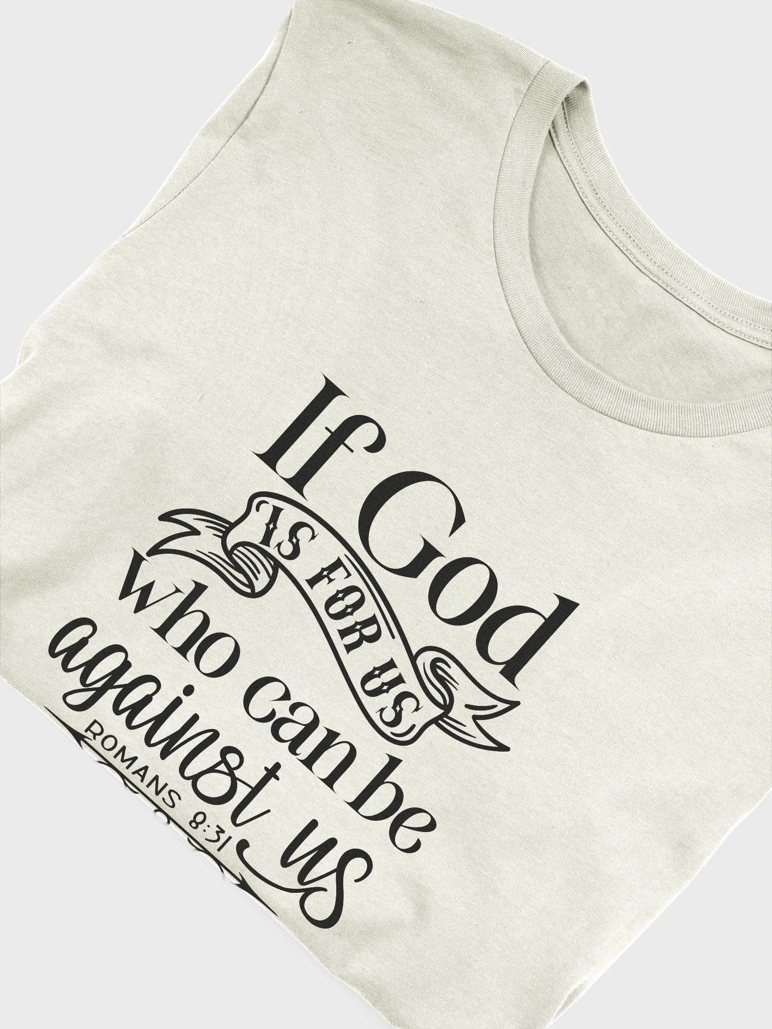 If God is for us who can be against us | Christian| Faith | Inspirational product image (5)