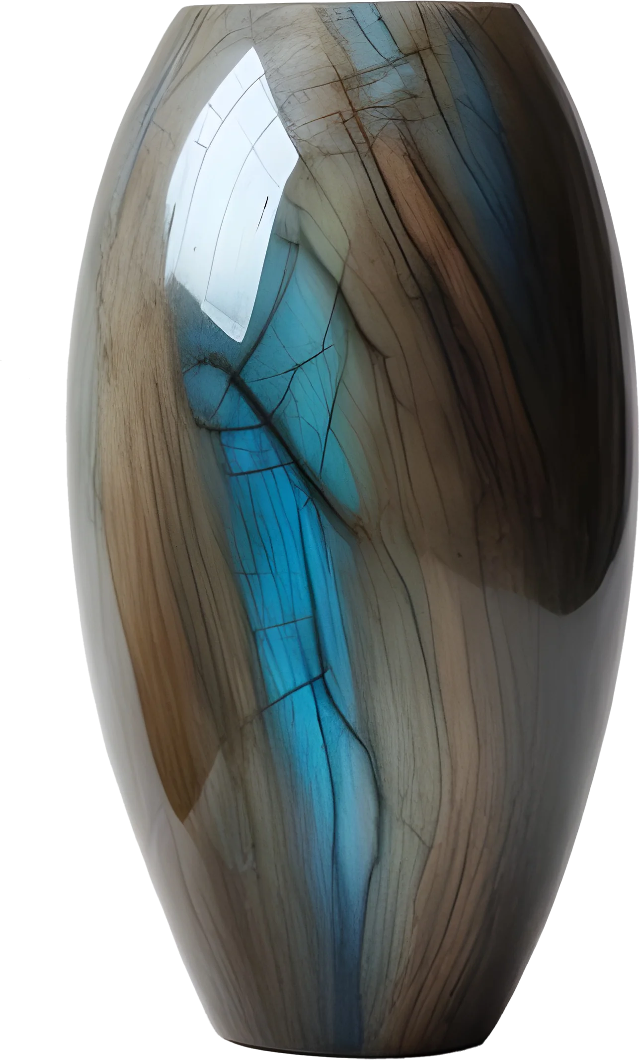 Celestial Grace – Natural Elegance Vase PNG product image (1)