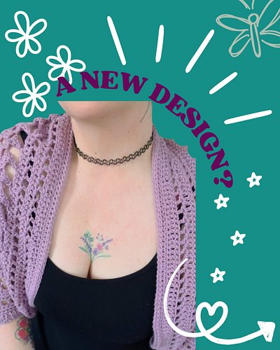 So I designed this crochet cardigan and I even wrote down the whole pattern, at least in one size (so far). 

Let me tell you...