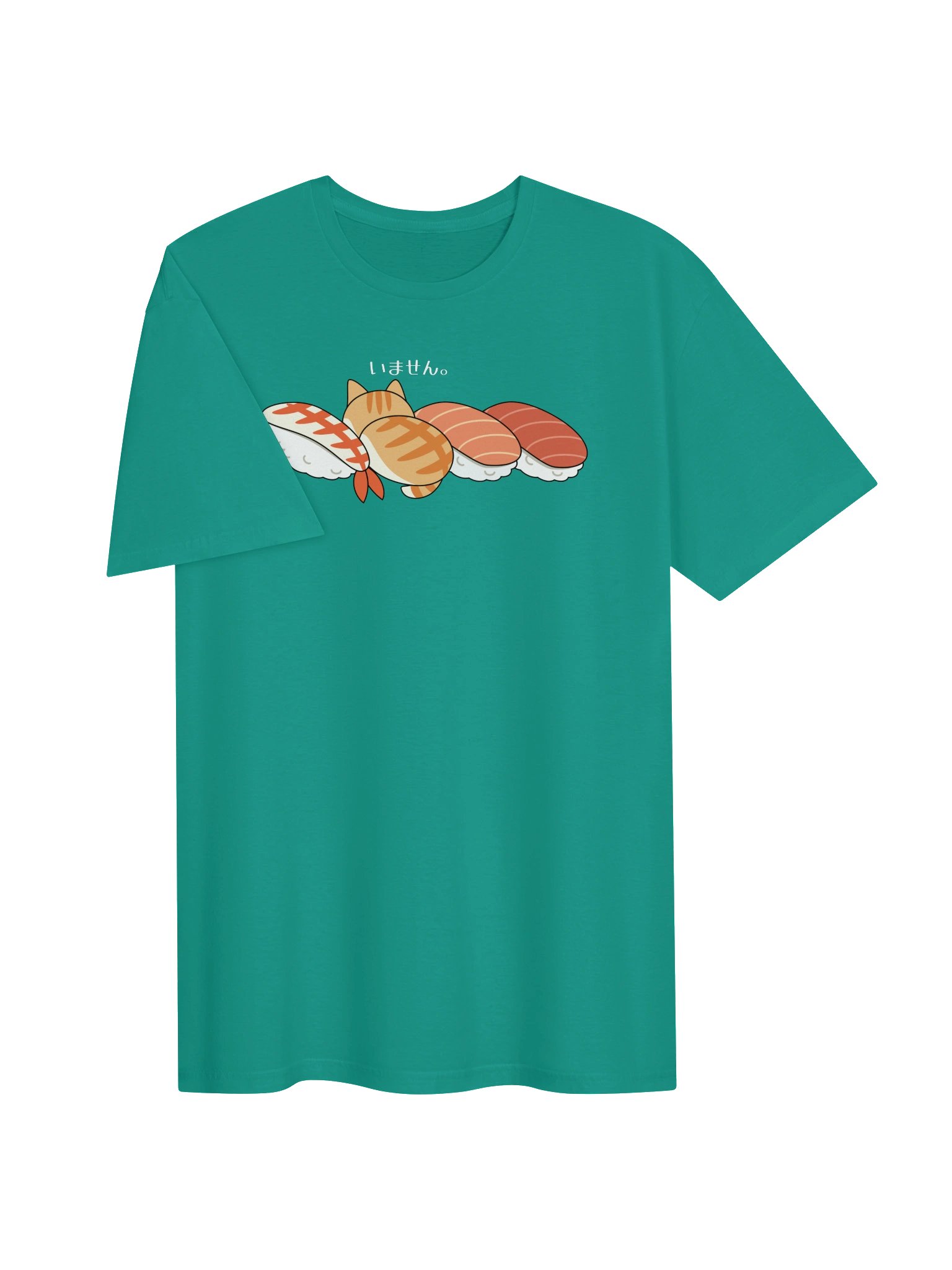 Sushi Cat - Unisex Adult Super Soft Lightweight T-shirt product image (2)