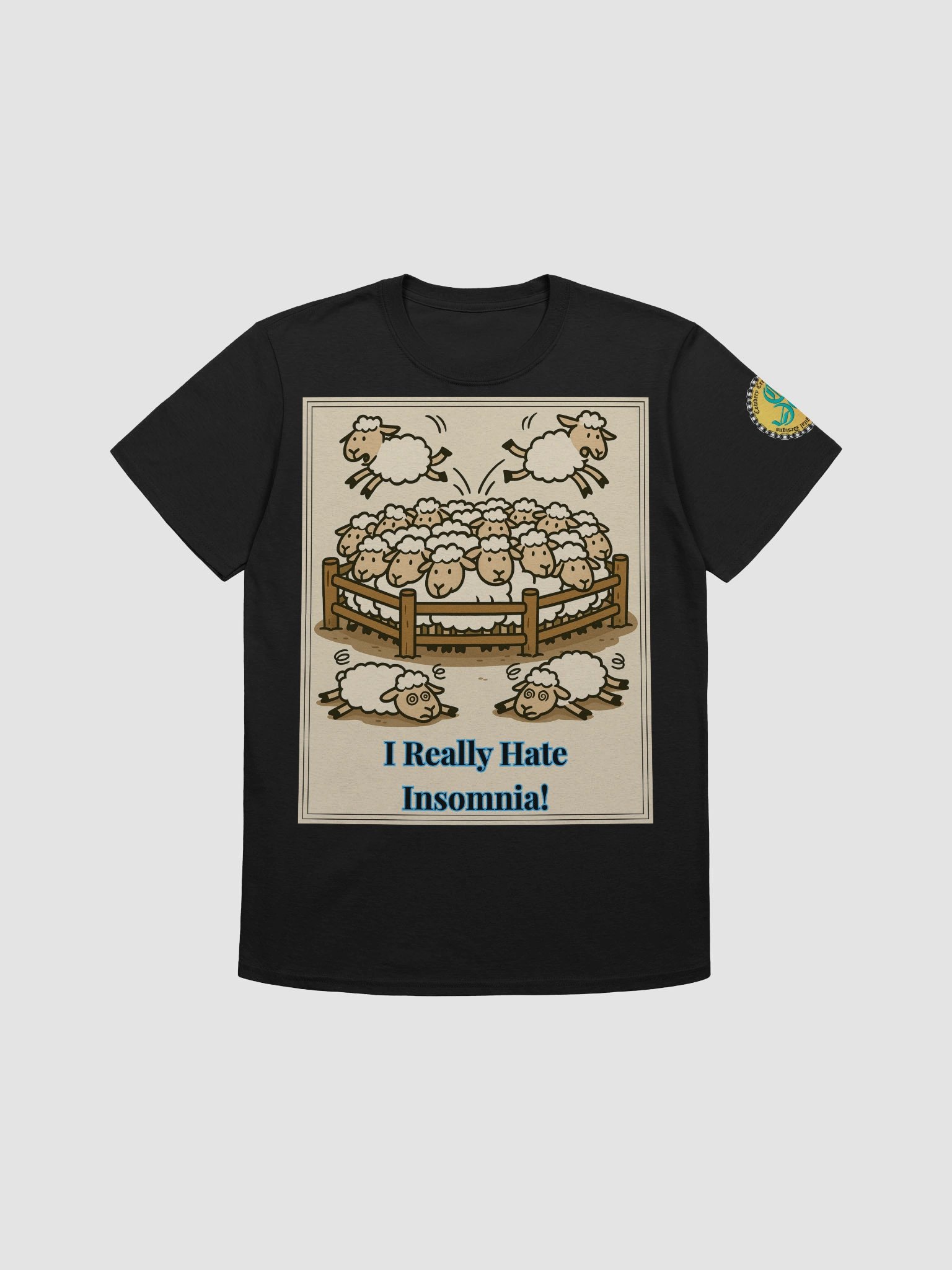 I Really Hate Insomnia Gildan Unisex Softstyle T-Shirt product image (1)