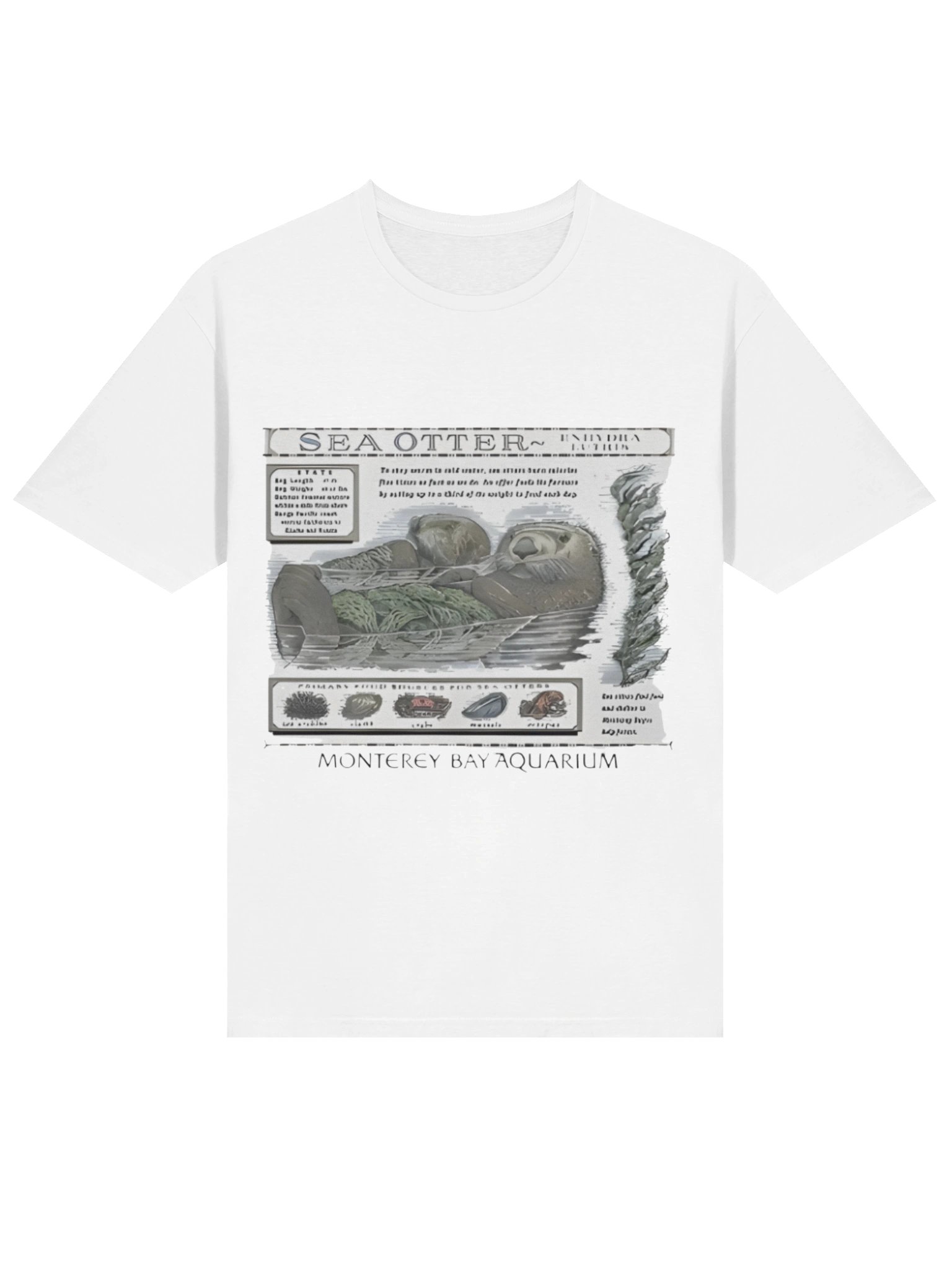 Sea Otter Monterey Bay Aquarium Shirt product image (9)