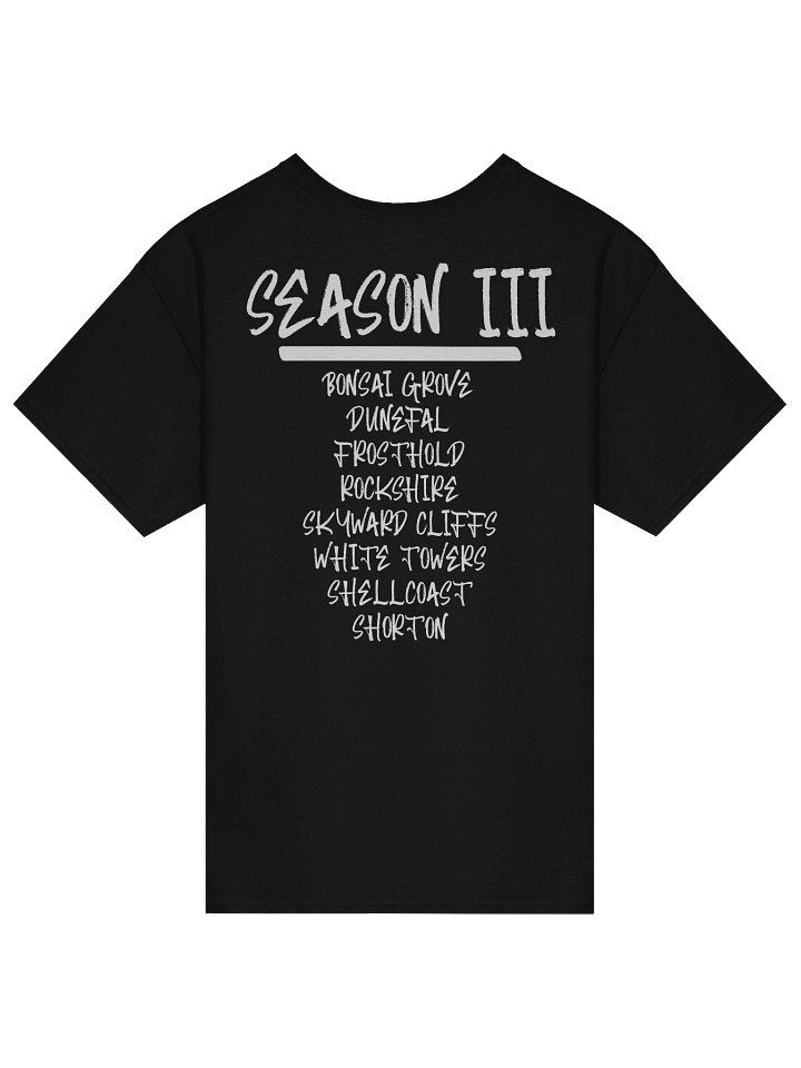 Bonsai Grove Tour-Style Tee - King SMP Season 3 product image (2)
