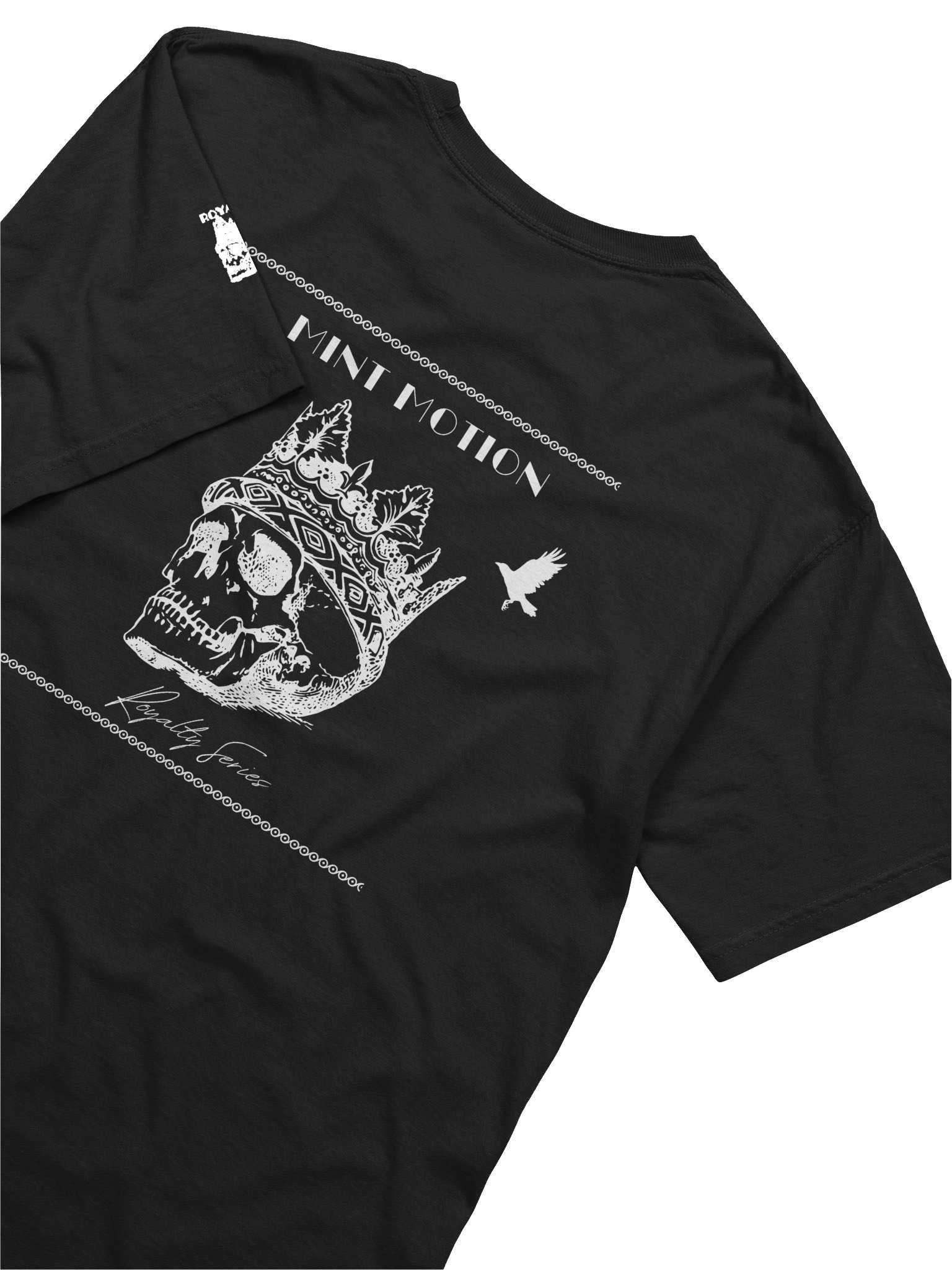 White Print Royalty Series Premium Cotten Tee product image (16)