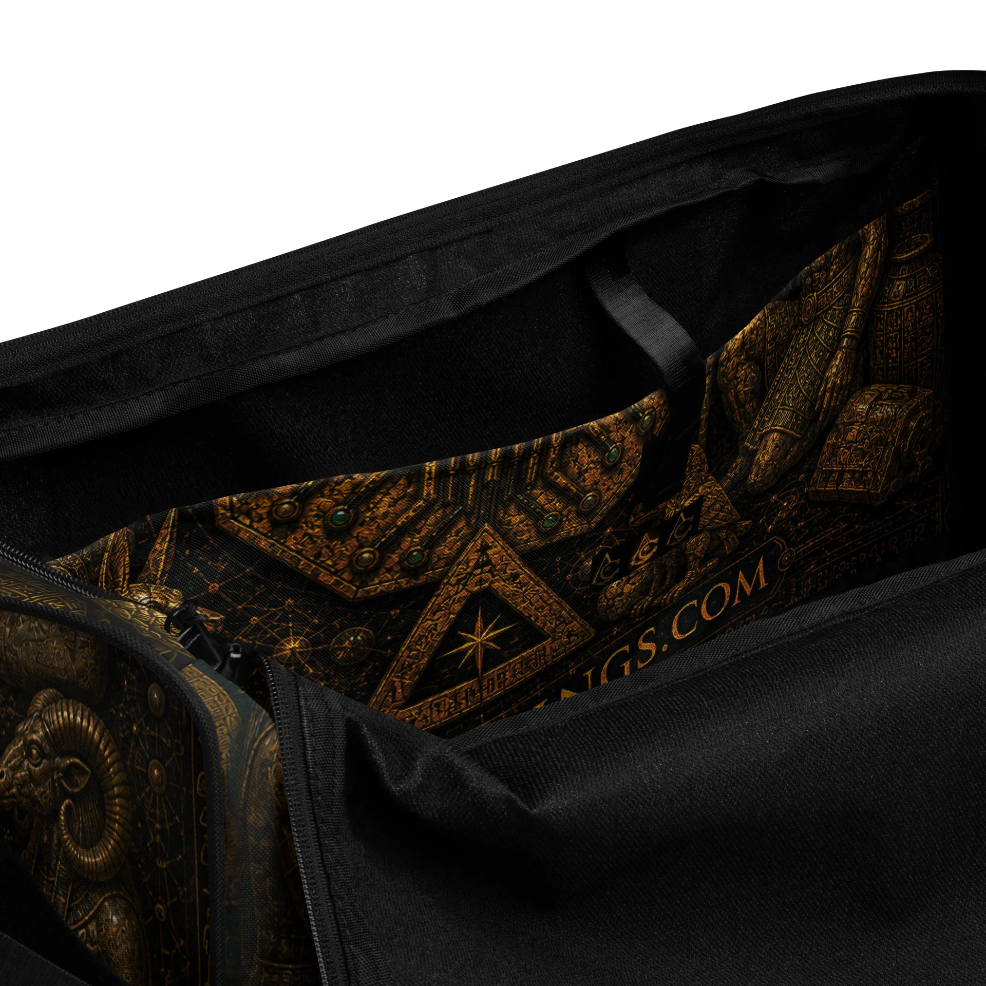 Aliencarvings Alpha and Omega Duffel Bag product image (6)