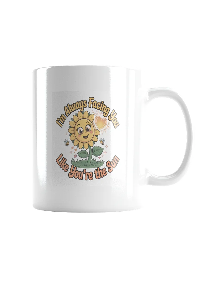 Sunflower Valentine's Day Gift | You Are My Sunshine Love Mug | Romantic Nature Gift product image (2)