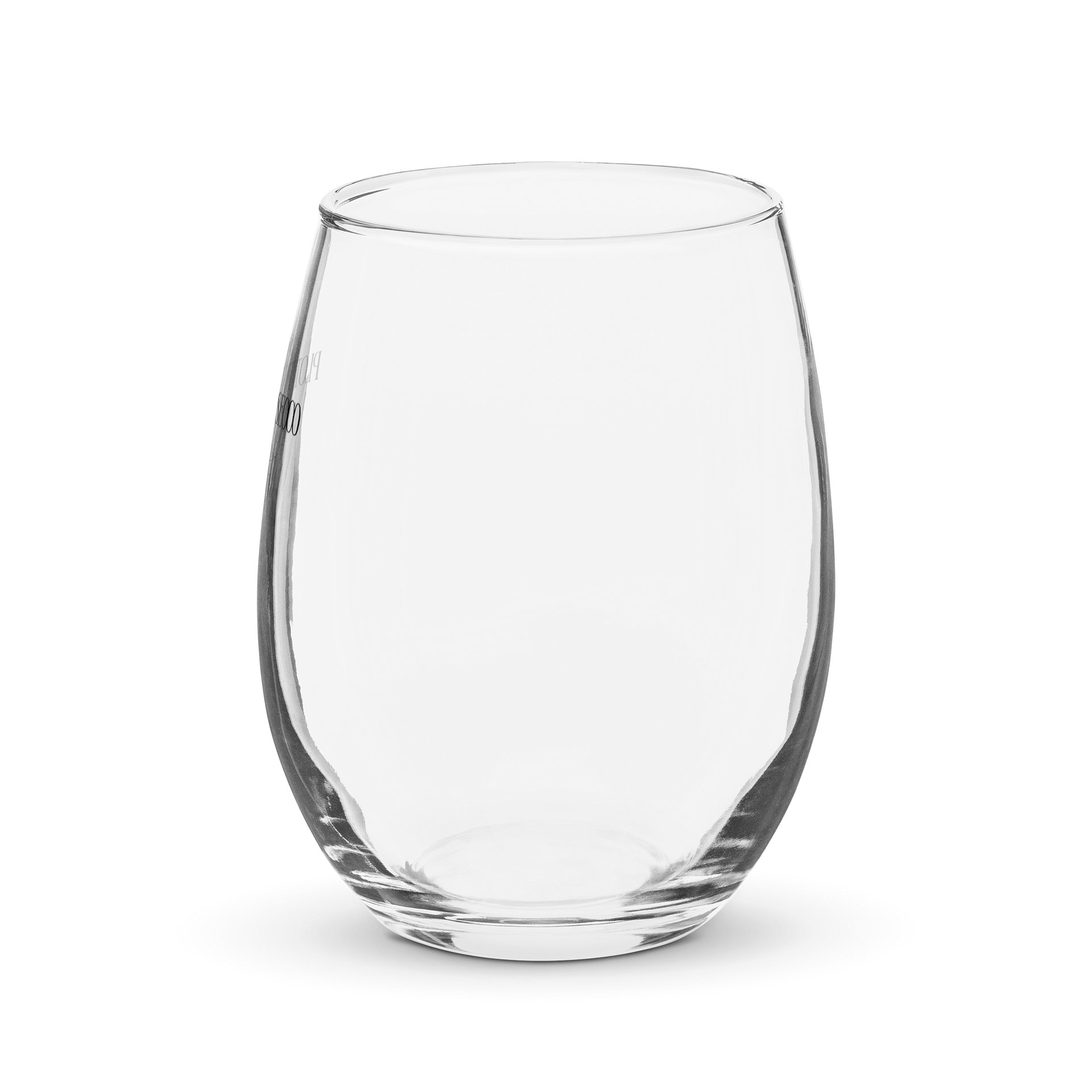 Plot Twists & Prosecco Stemless Wine Glass product image (3)