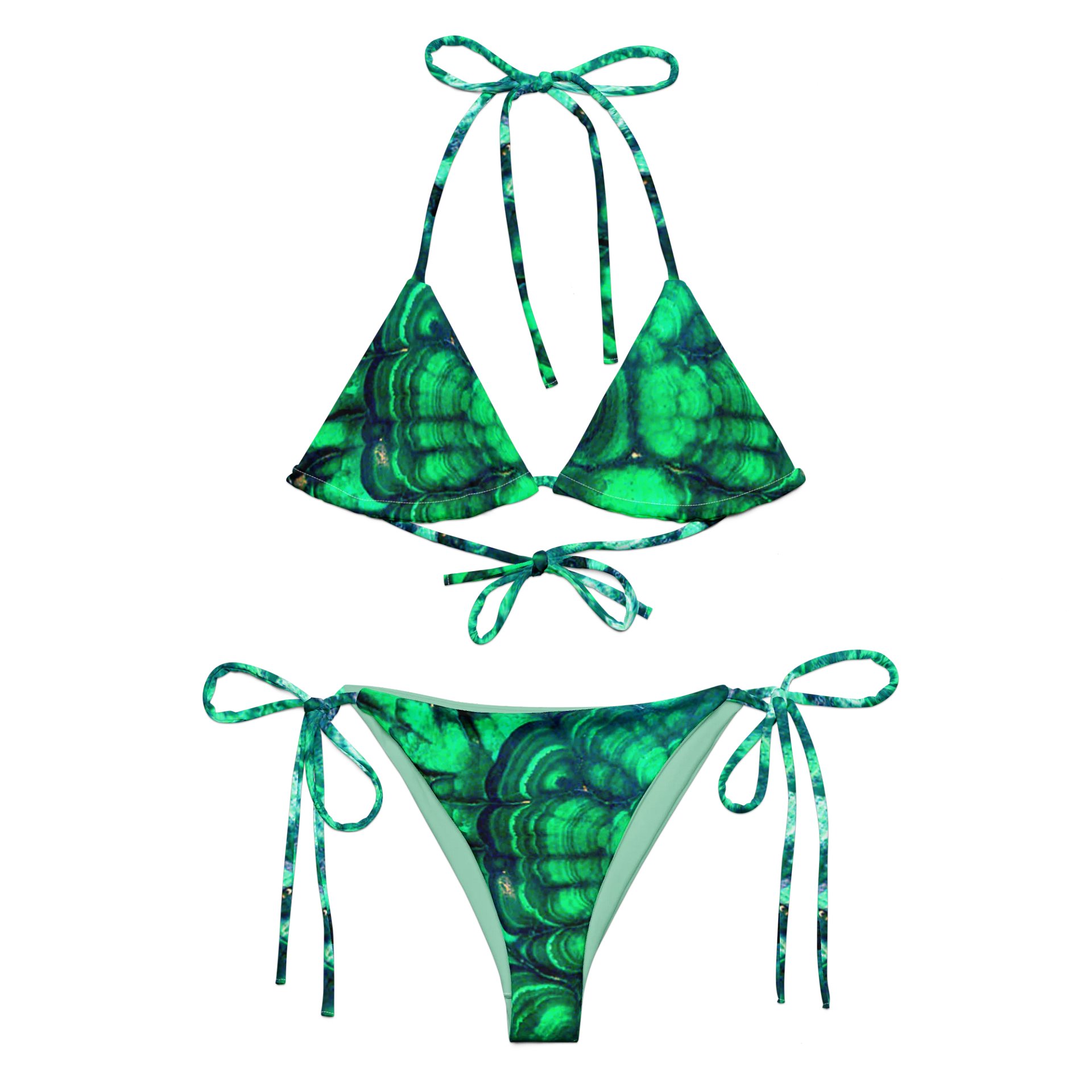 Verdant Vibe String Bikini product image (2)