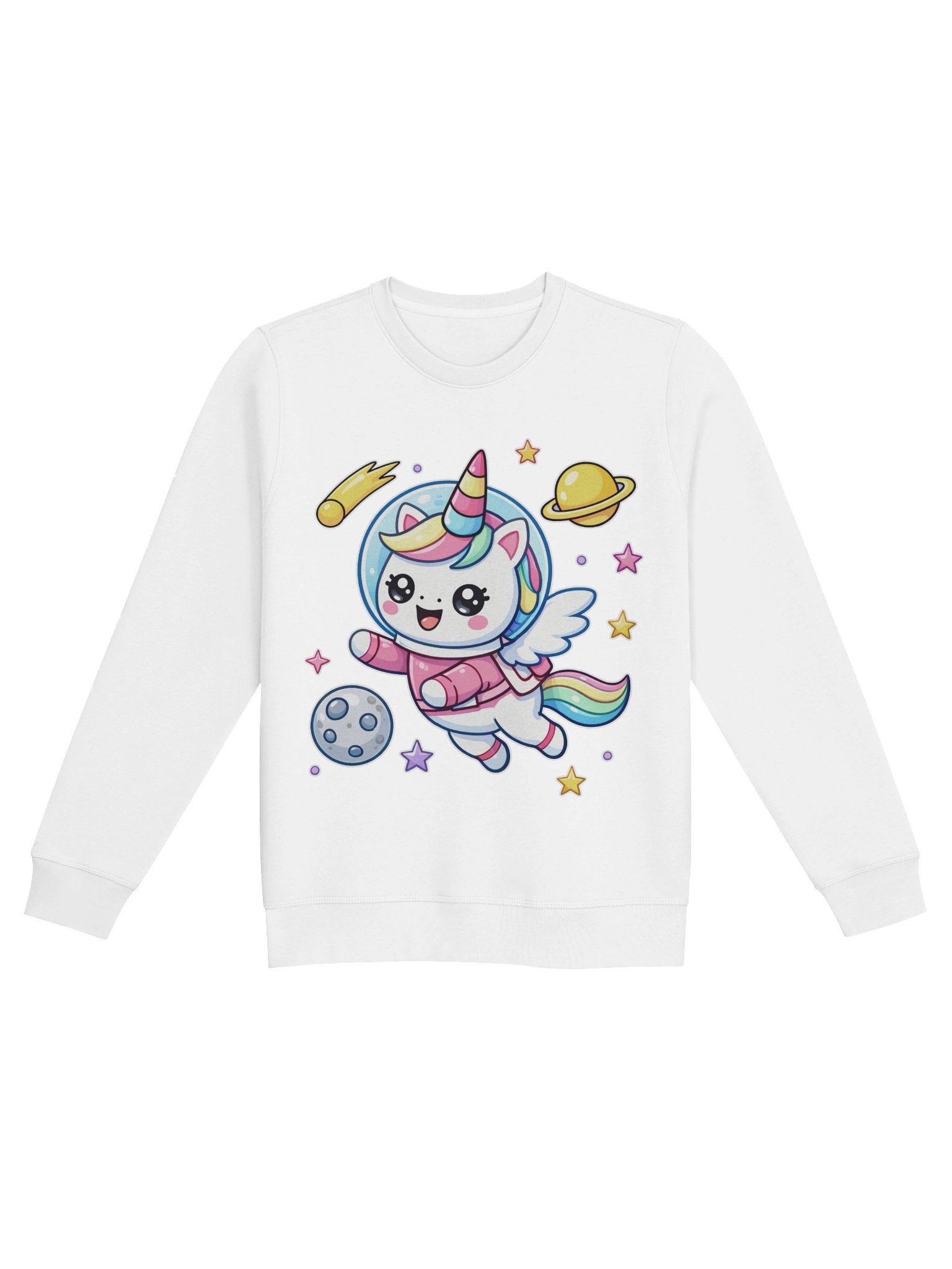 Galactic Unicorn Organic Sweatshirt product image (5)
