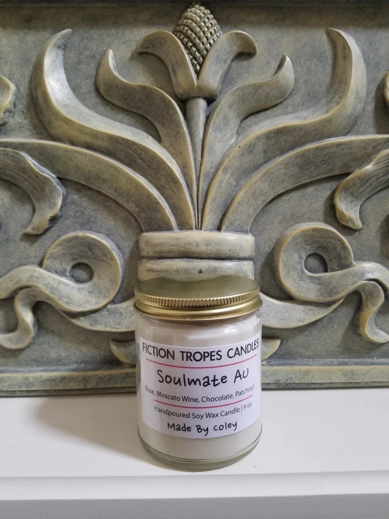 Soulmate AU Candle (Fiction Tropes Candles) product image (1)