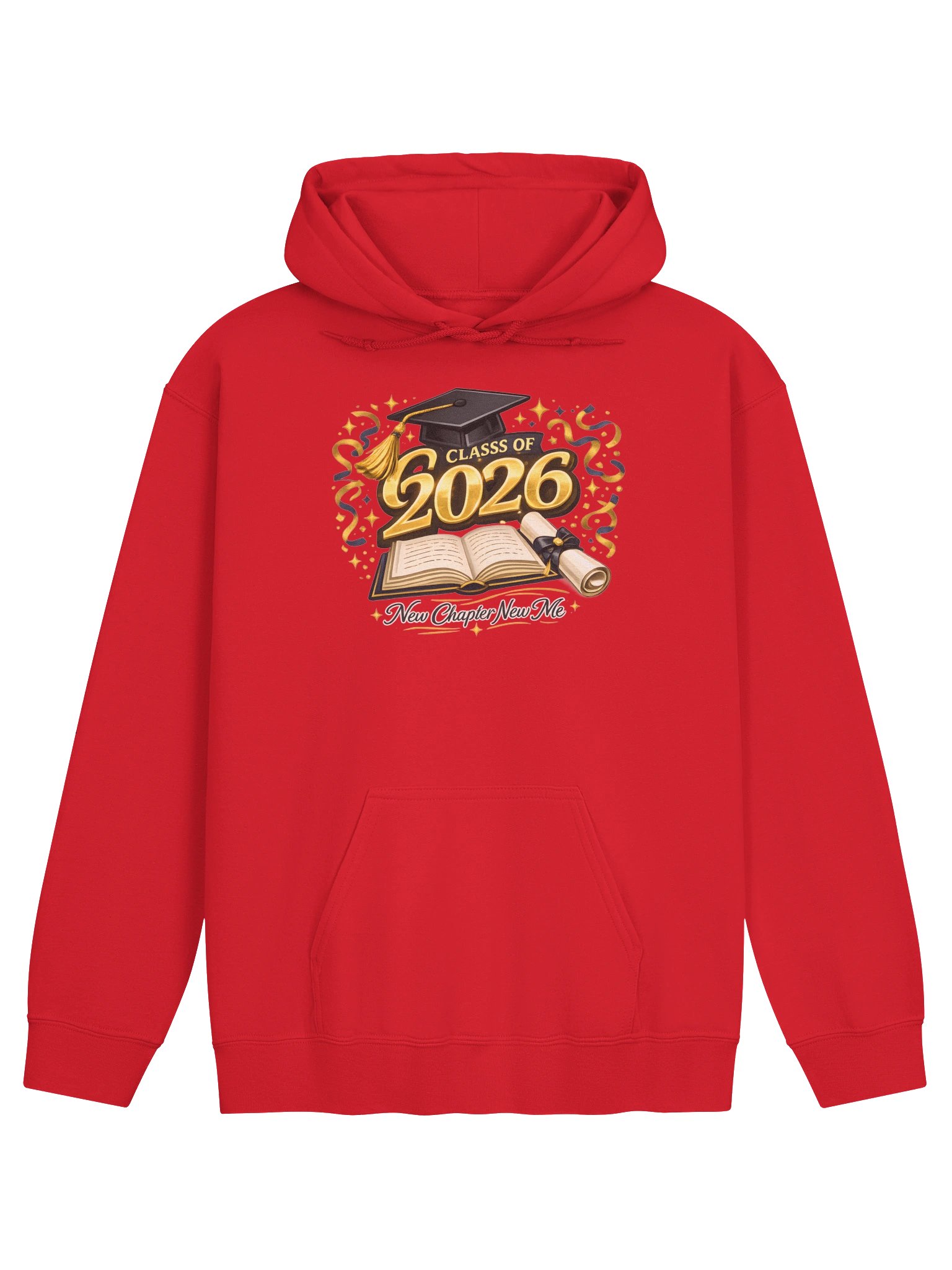 Class of 2026 New Chapter New Me Graduation Hoodie product image (29)