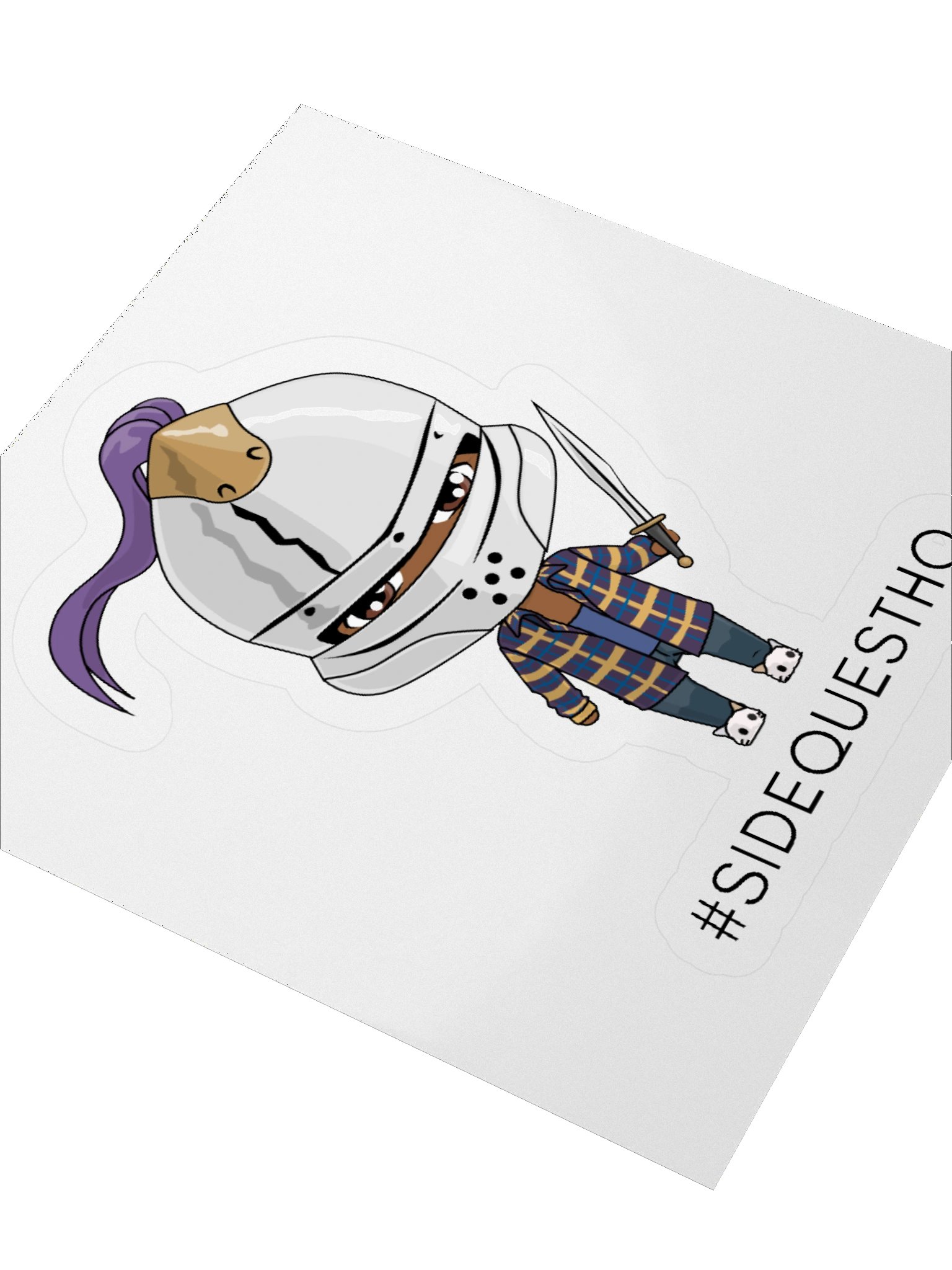 #SIDEQUESTHO - Character Sticker product image (3)