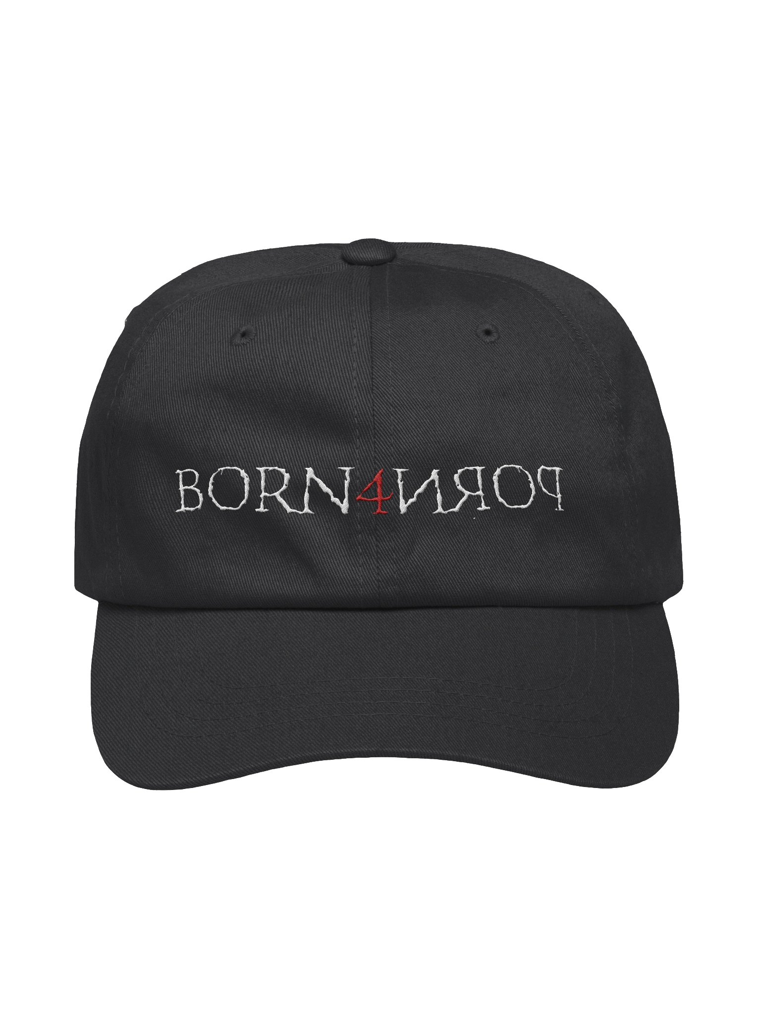 BORN4PORN classic hat product image (1)