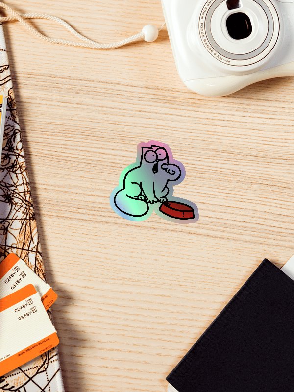 Feed Me Holographic Sticker product image (1)