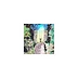 Pup at the Garden Gate | Dog Art Magnet Gift