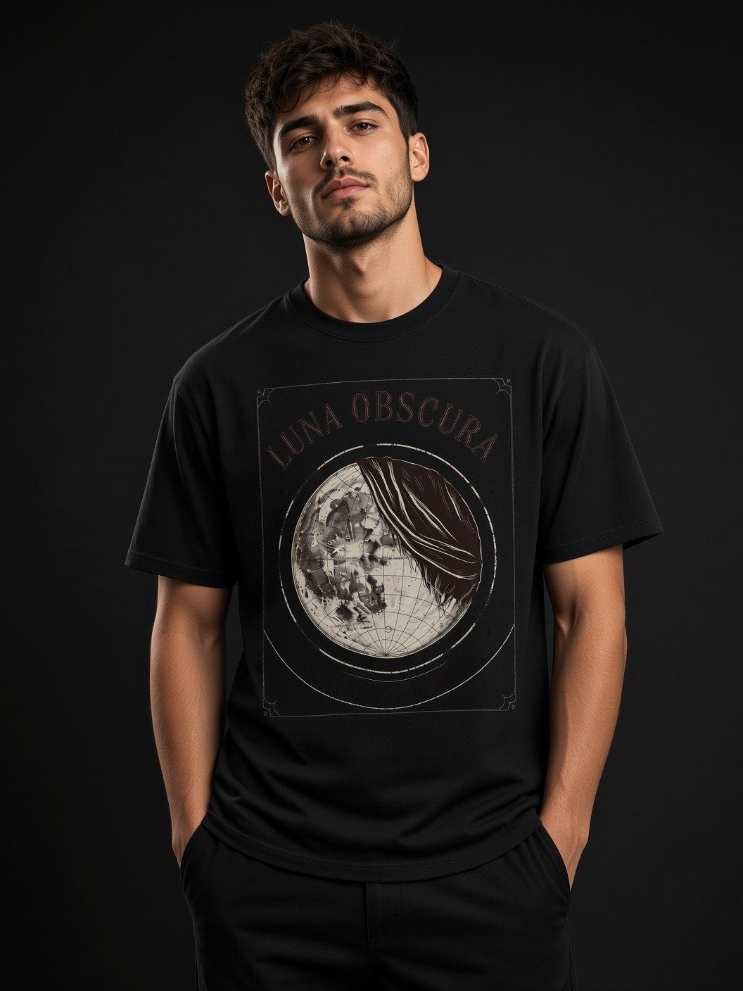 Luna Obscura // Hidden Moon Heavyweight Tee product image (2)