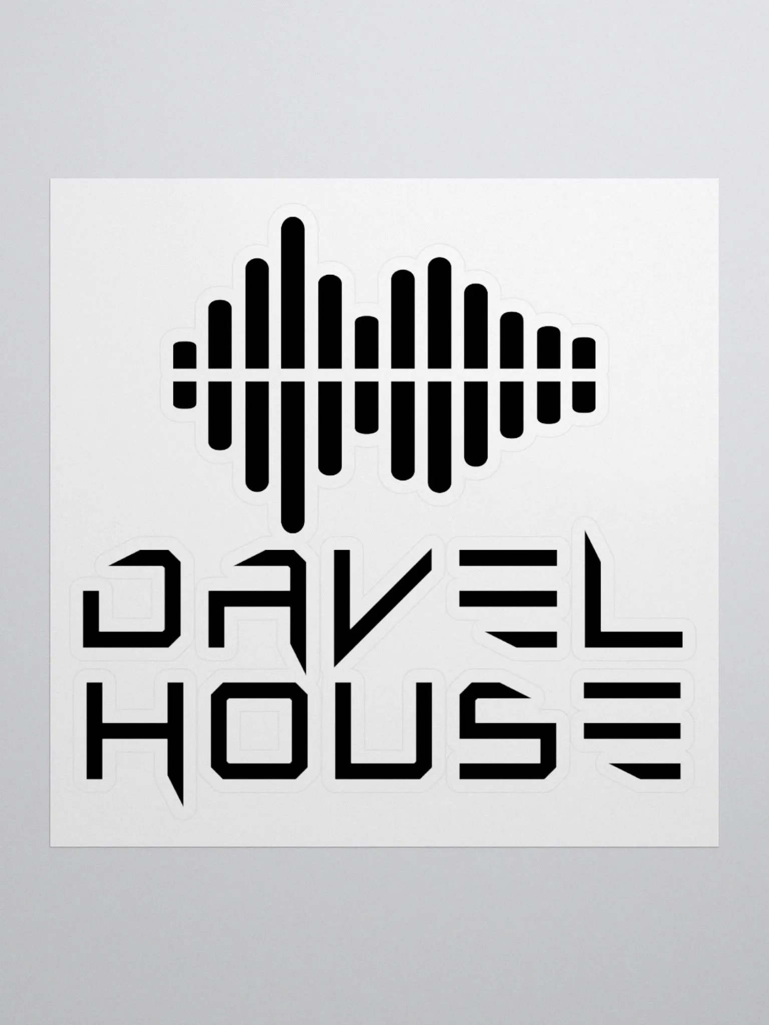 DavelHouse Logo Sticker product image (1)