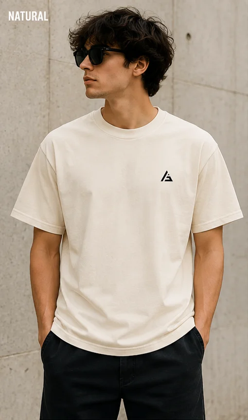 AQRA Midnight Red Triangular Accent Youth Tee product image (1)