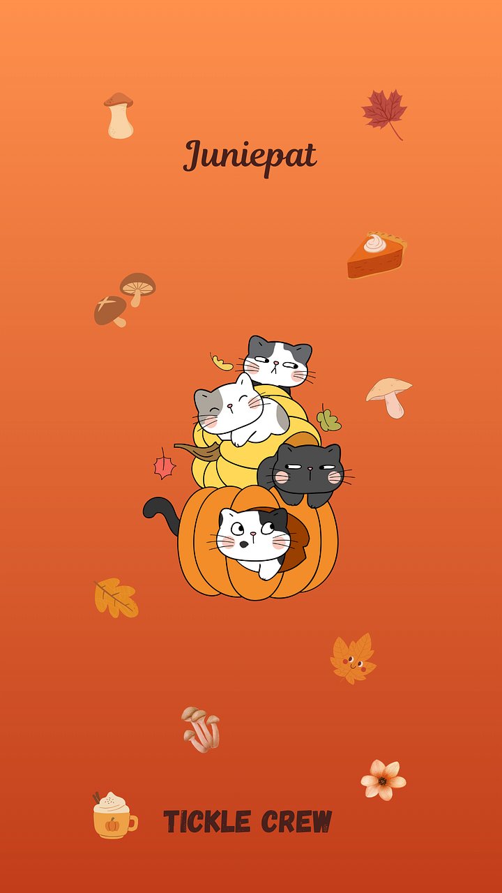 Juniepat Autumn 2025 Phone Wallpaper product image (1)