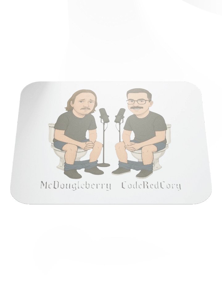The Toilet Talk Mouse Pad product image (1)