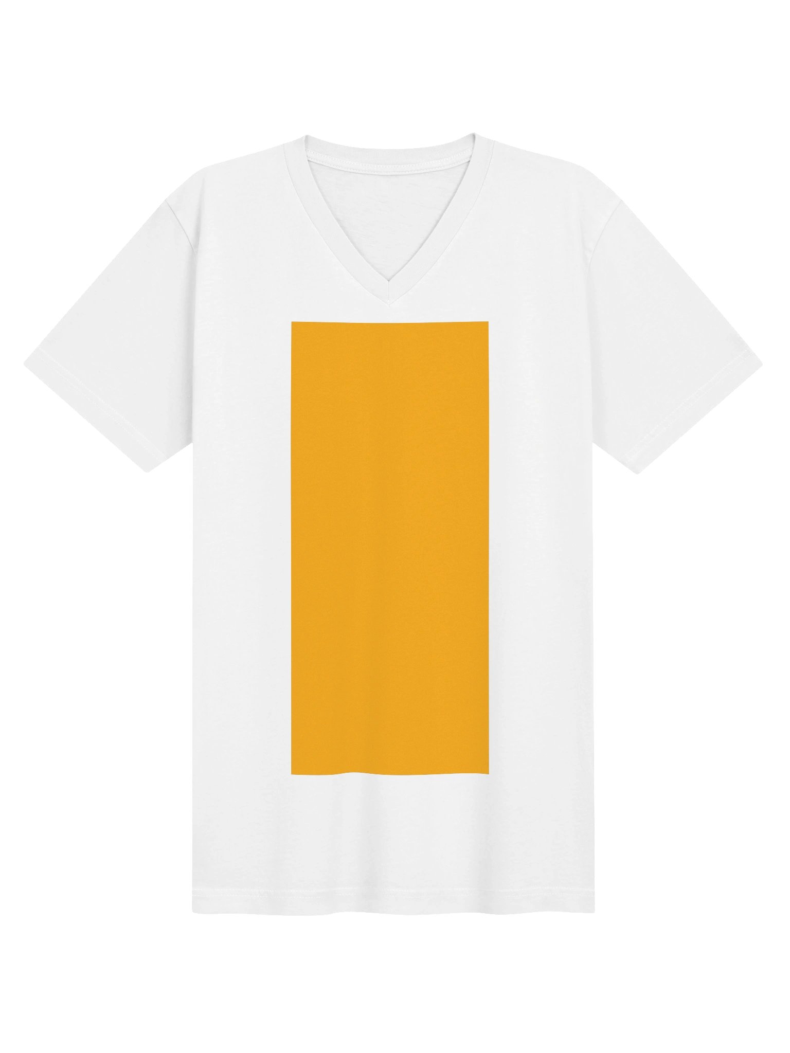 The Foundation Collection | Orange | Bella+Canvas Short Sleeve V-Neck Jersey T-Shirt product image (1)