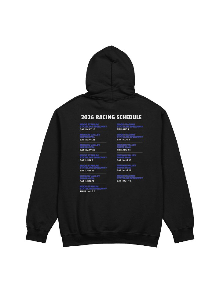 Unisex Nick Rees 2026 Schedule Hoodie product image (2)