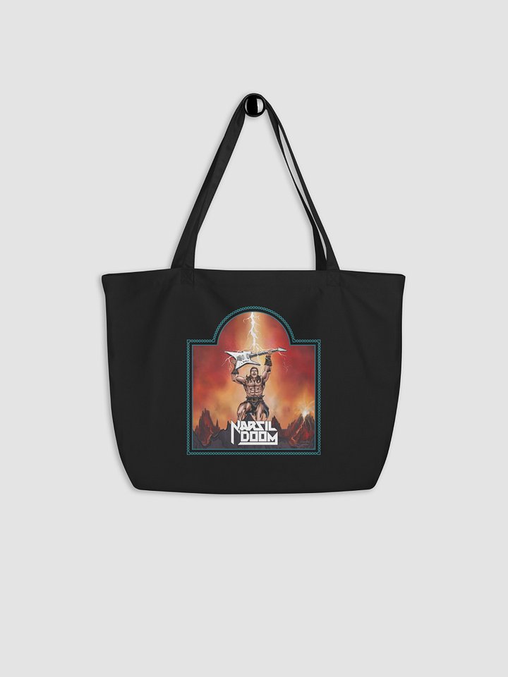 Narsil Doom Lightning Large Organic Tote Bag product image (2)
