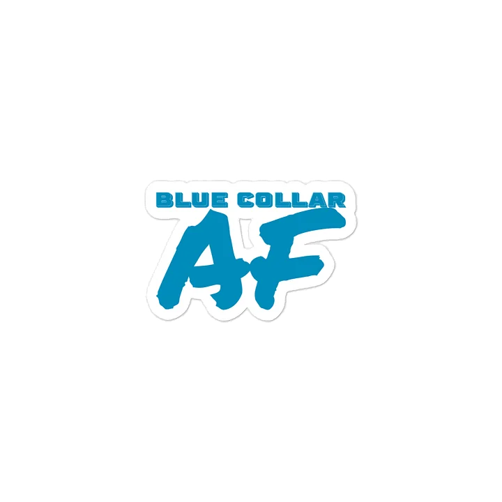 Blue Collar AF Sticker product image (2)