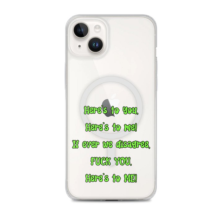Bold and Unique MagSafe® Clear Case for iPhone® product image (1)