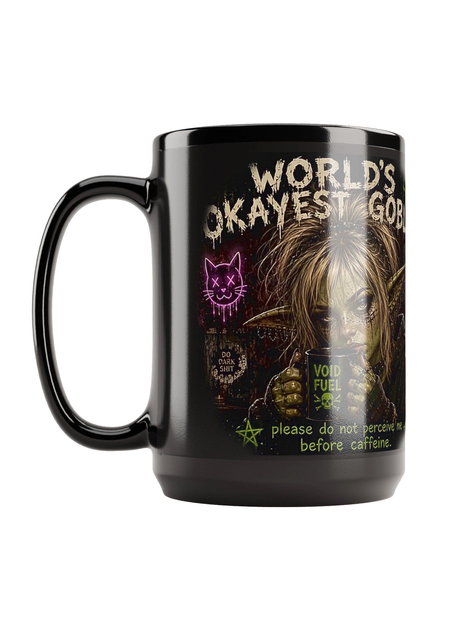 World’s Okayest Goblin Mug product image (1)