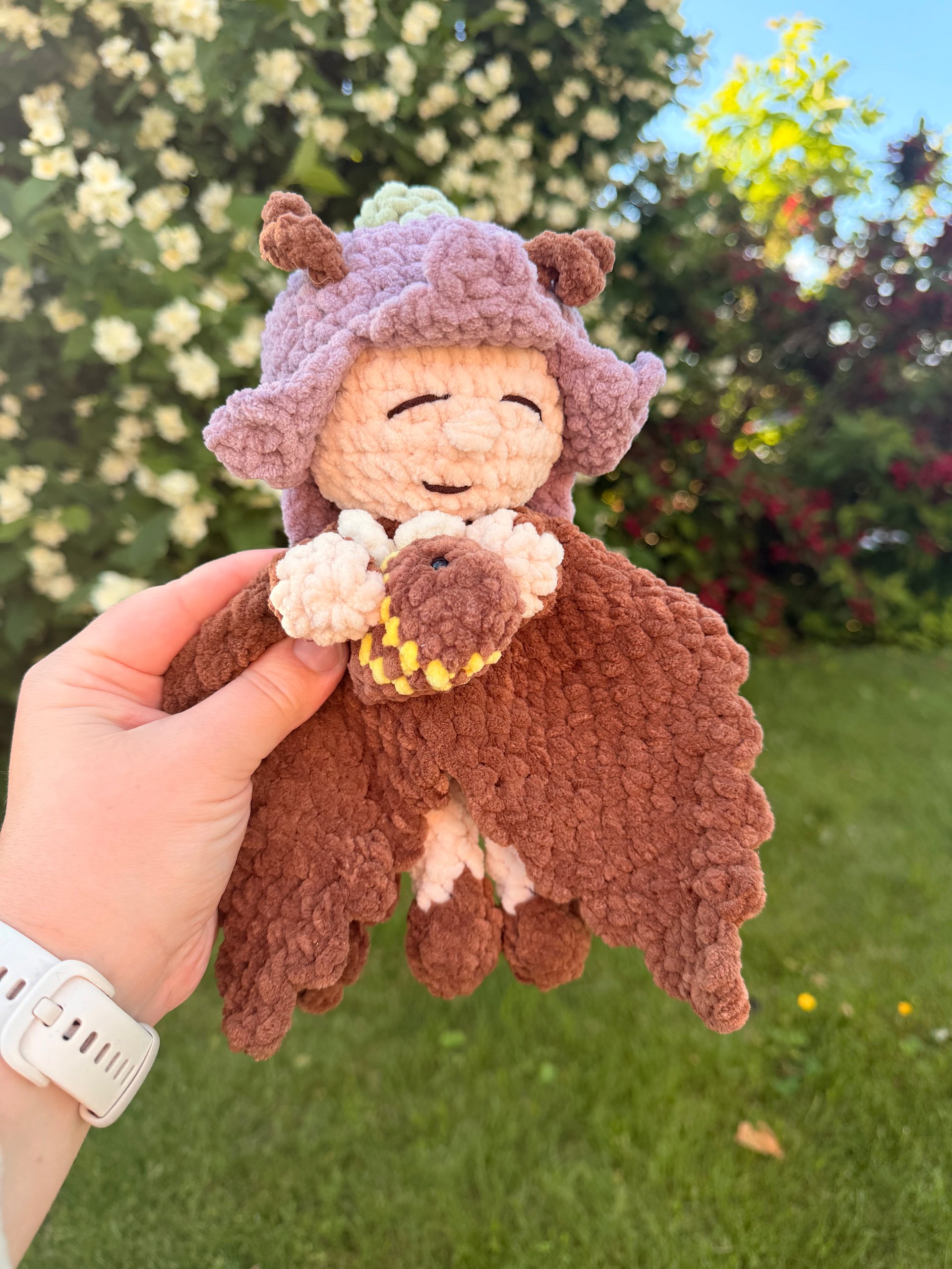 Crochet pattern: Willow the Meadow Spirit Snug PDF - US Terms product image (11)