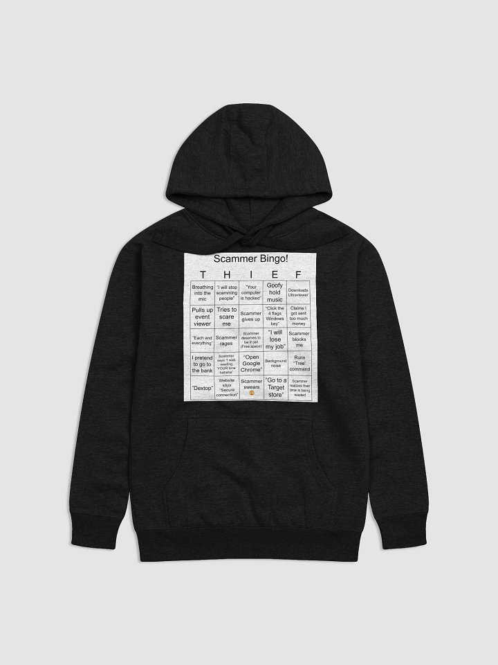 Scammer Bingo! -Premium Unisex Hoodie product image (1)