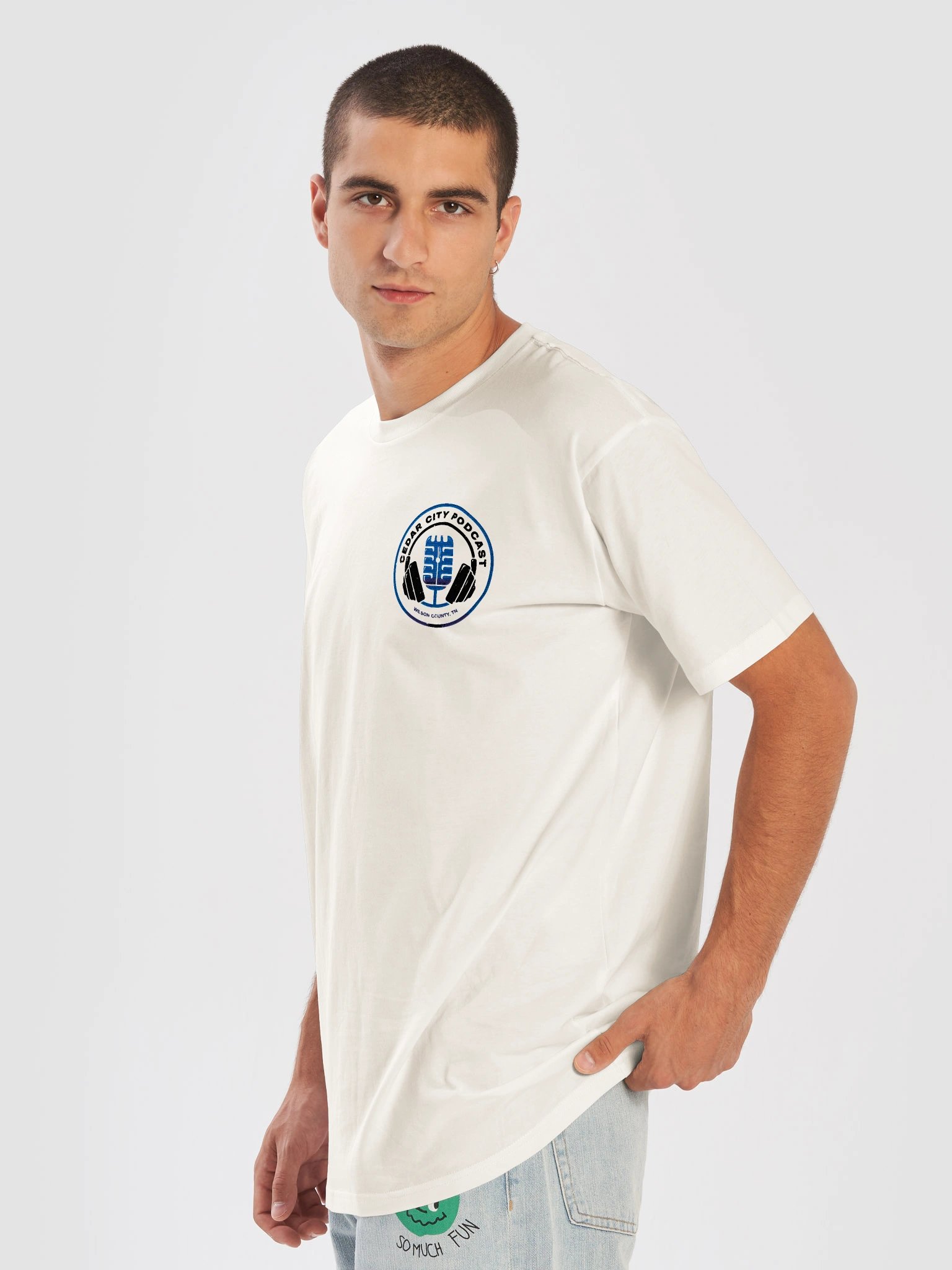 Cedar City Podcast: Embroidered Premium Shirt product image (7)