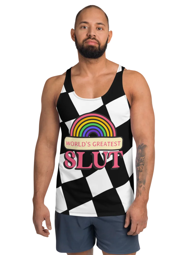 World's Greatest Slut check tank top product image (1)