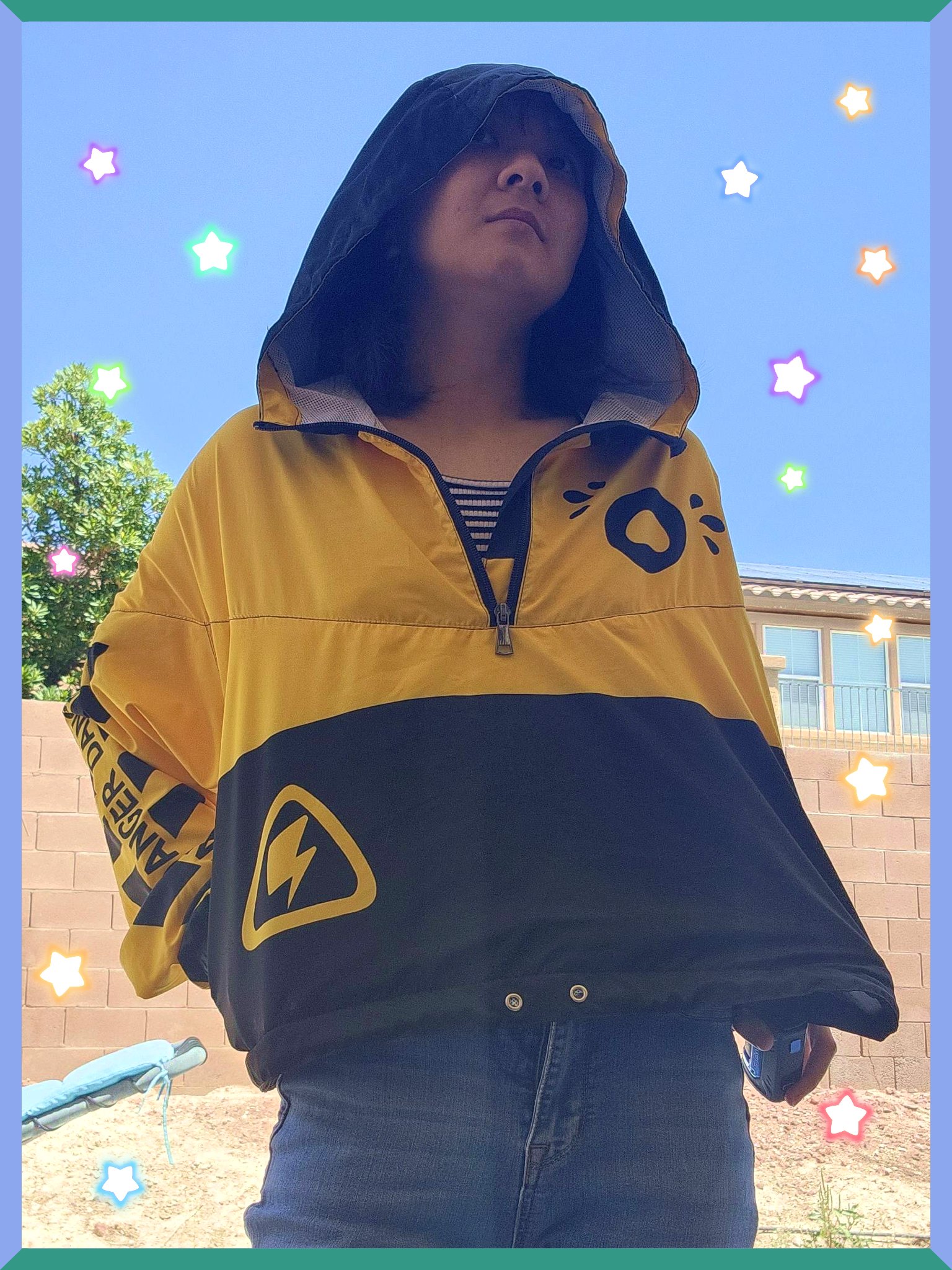 Inconsolable Emote - Cropped Windbreaker product image (1)