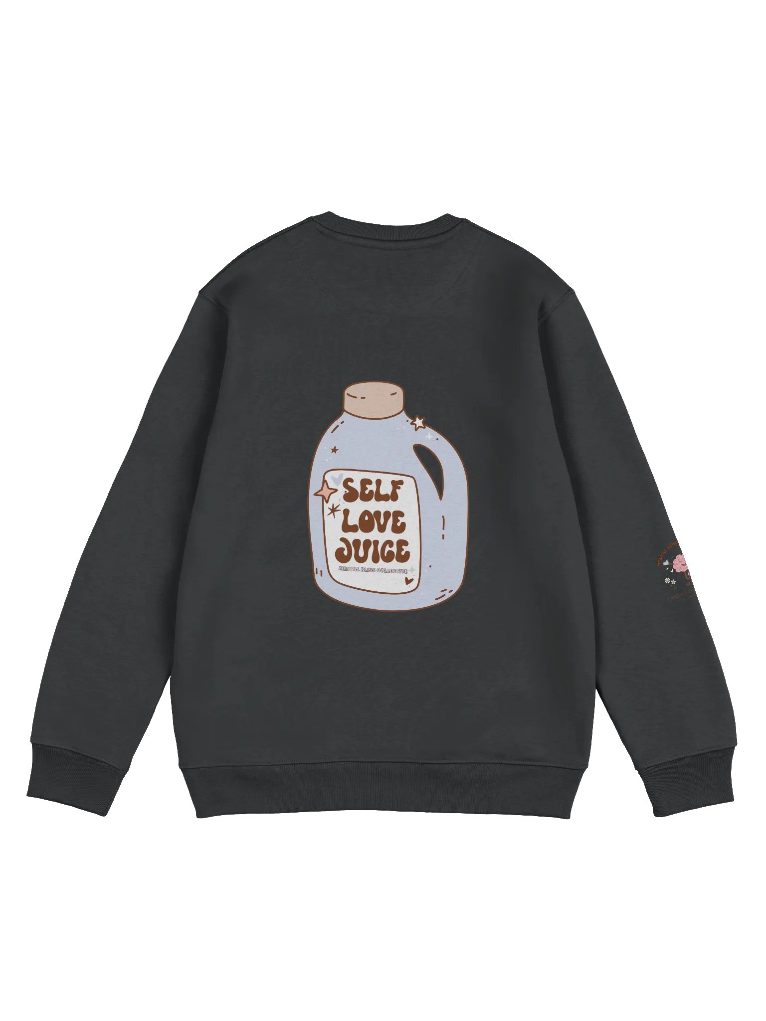 "Self Love Juice" Organic Cotton Sweatshirt – Stay Hydrated with Self-Love product image (2)