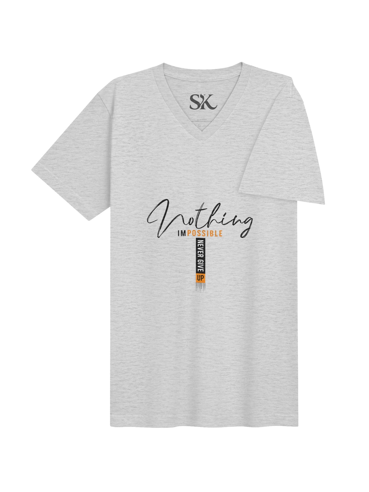 Nothing Is Impossible V-Neck Tee product image (4)