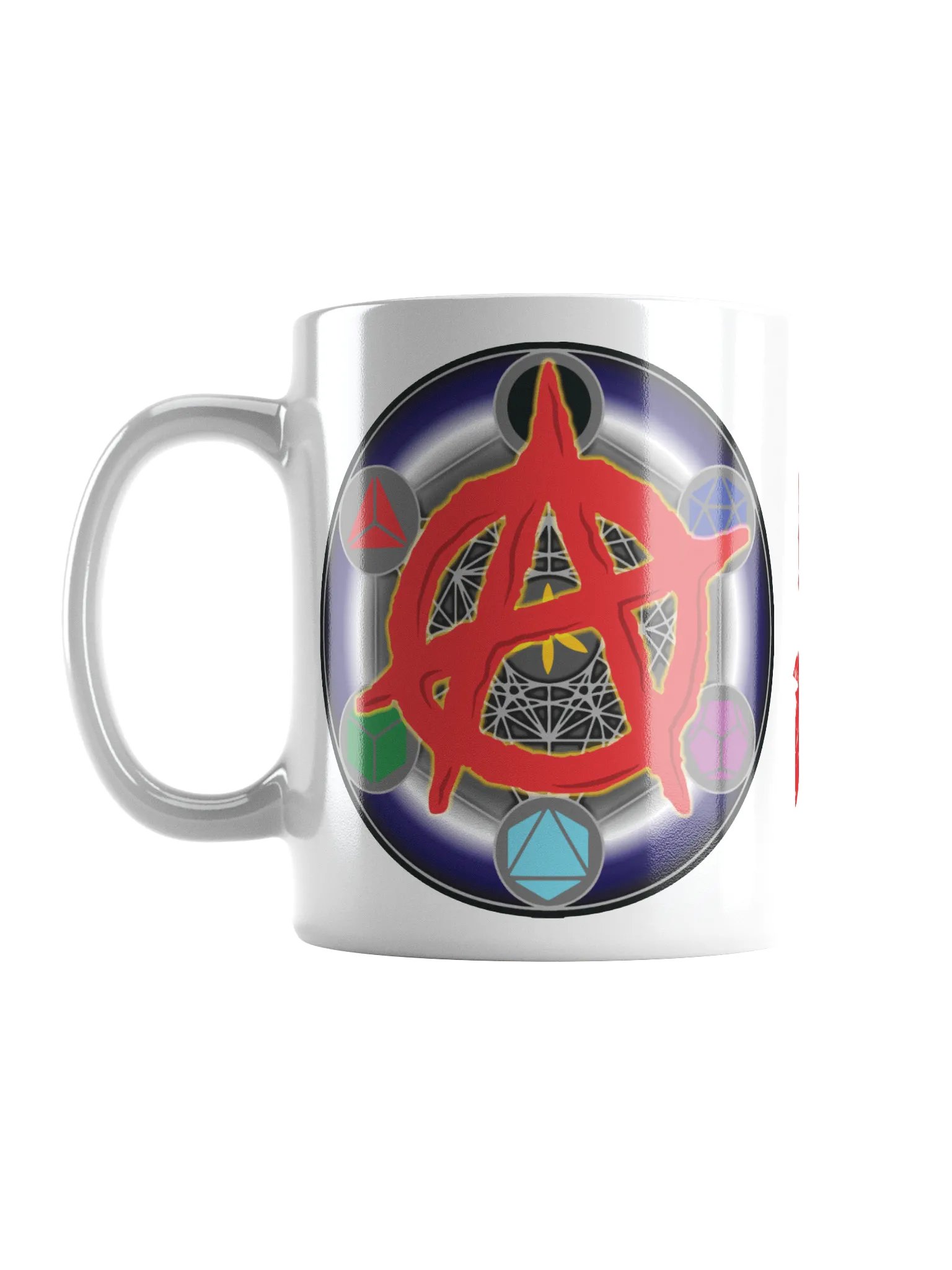 Hexproof Anarchist Emblem Mug product image (2)