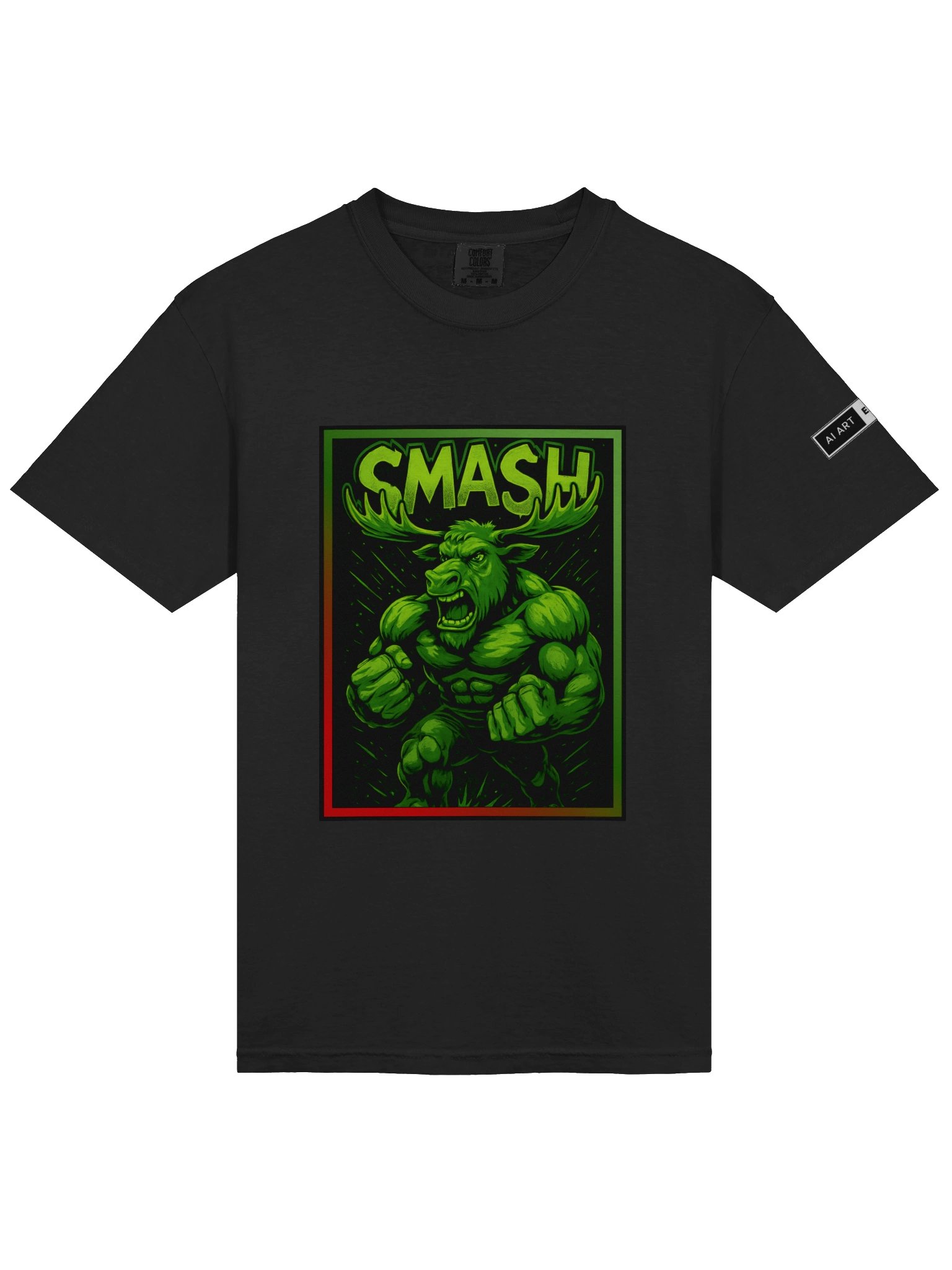 "SMASH" 100% cotton T-shirt product image (1)