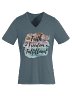 Faith + Freedom + Fulfillment Ladies' Relaxed V-Neck T-Shirt