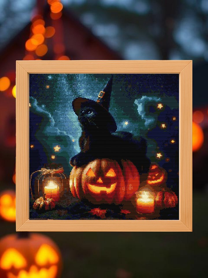 Night Watcher Cross Stitch Pattern product image (1)